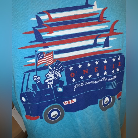 Boys large O’Neill t shirt NWT - Picture 2 of 5